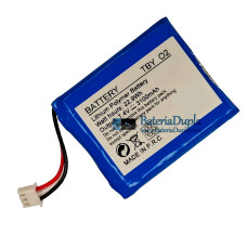 Bateria para EMTEK TBY-O2 TBY-02 [bateria de substituição]